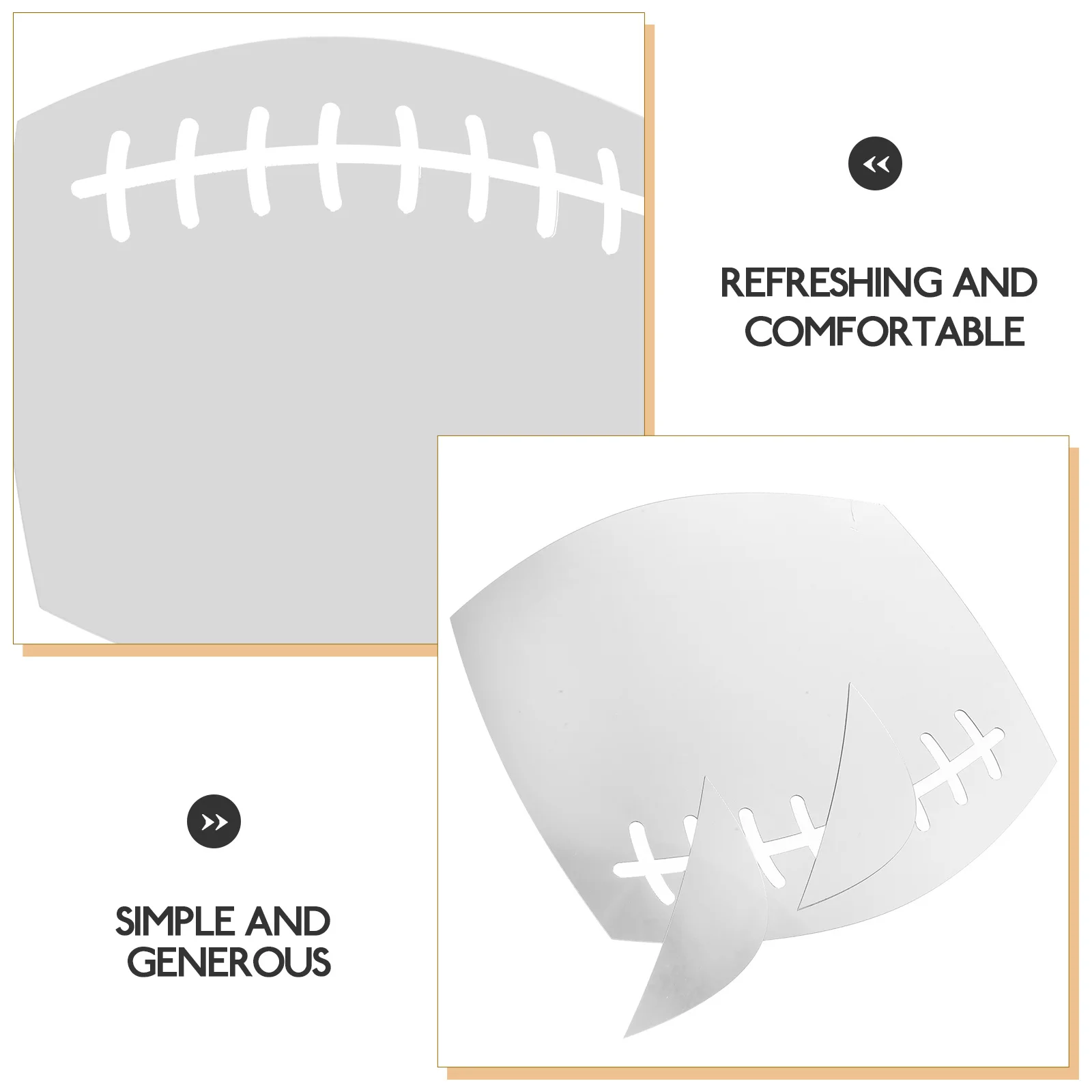 

Sports Acrylic Mirror Wall Sticker Peel Stick Modern Home Decor Decal Acrylic Mirror Sticker Sports Wall Mirrors