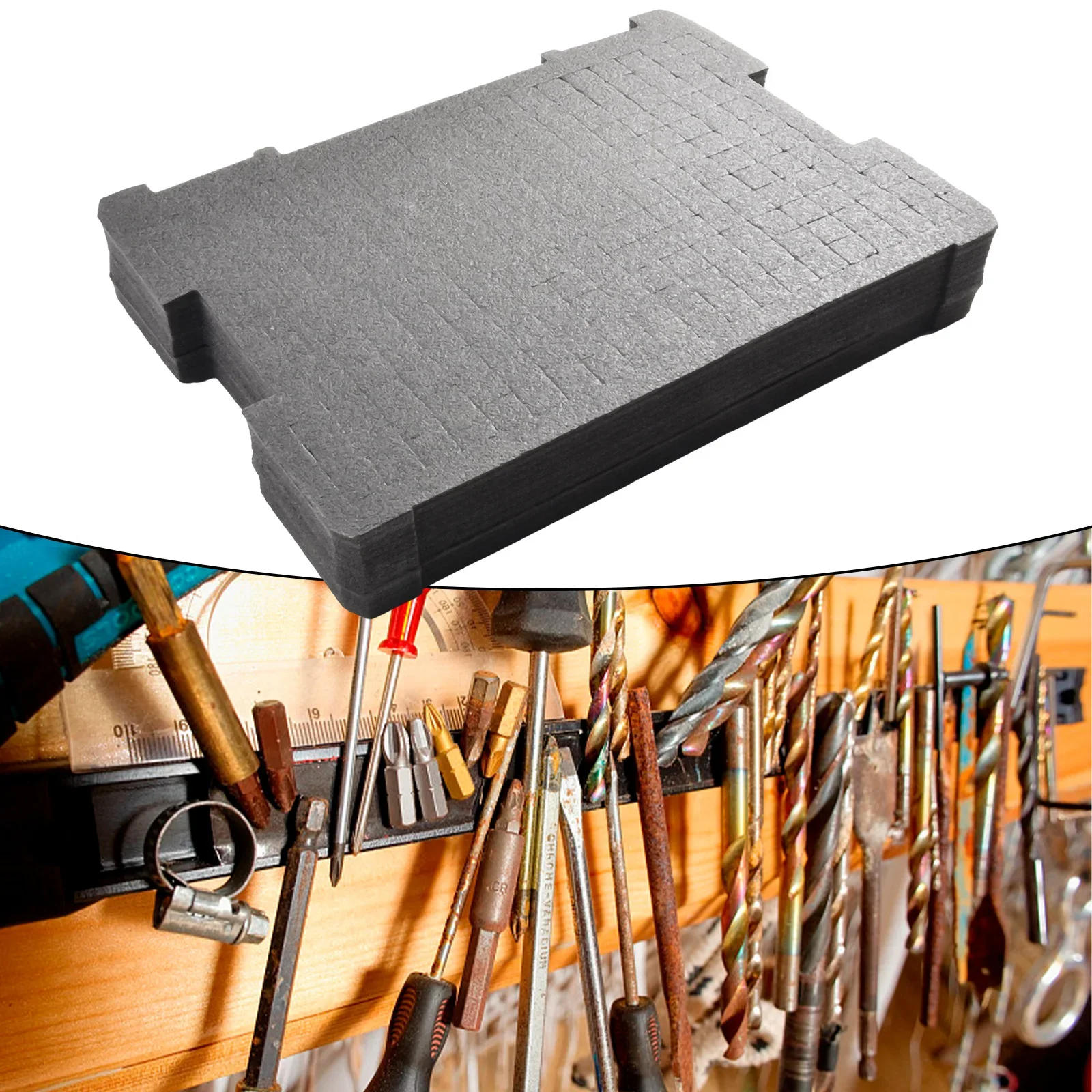 

1pcFoamInsertDWST88801Removable Foam Blocks For DWST17808 DWST17807 DWST17805 Tool Storage Boxes Power Tools Accessories