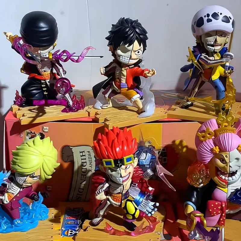 

Original One Piece Mighty Jaxx 7th Blind Box Luffy Roronoa Zoro Anime Figure Collection Desktop Decoration Model Kids Toy Gifts