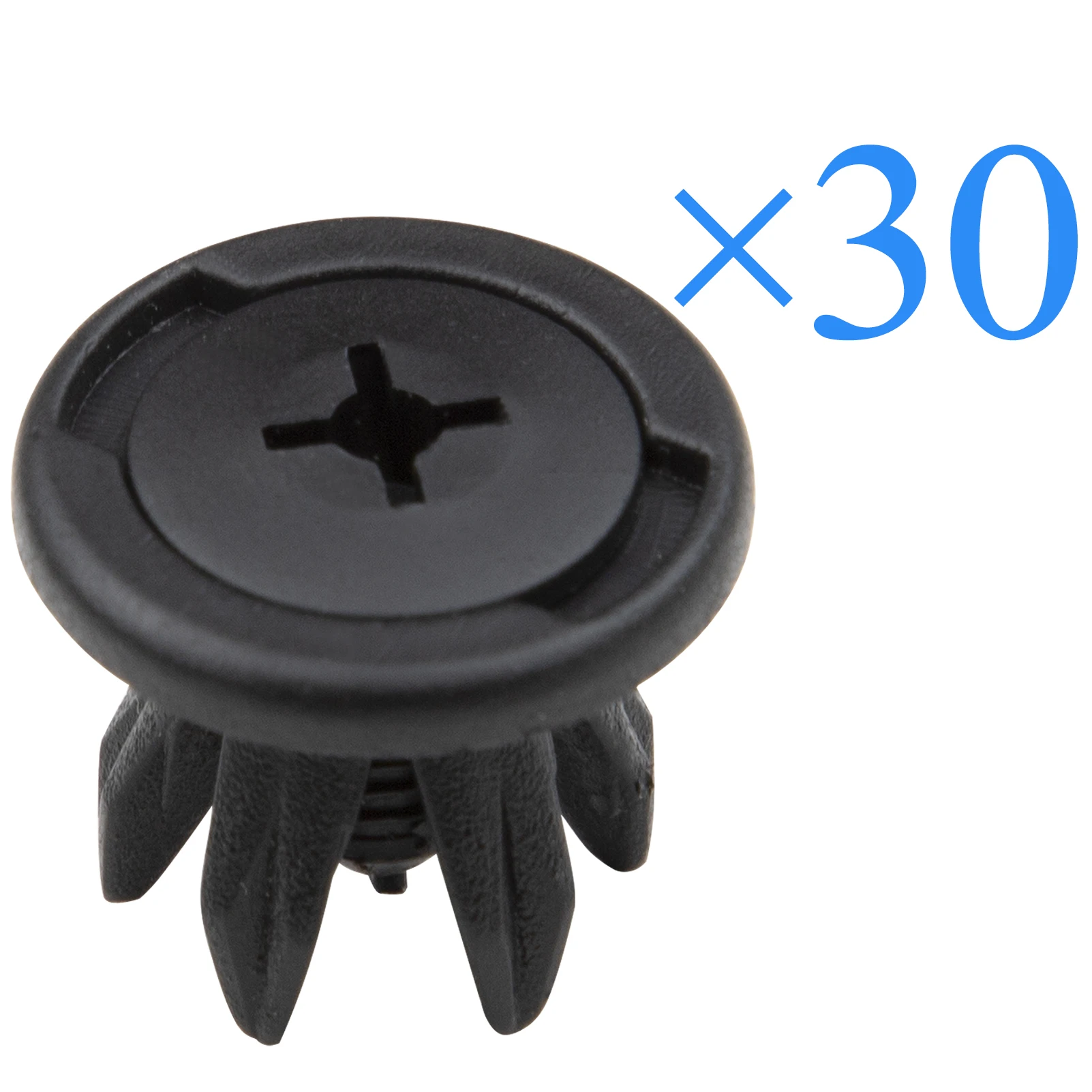 30 Uds. Clips de ajuste de sujeción contra salpicaduras de revestimiento de arco de rueda interior 7130702966 PARA BMW E46 Mini Countryman R50 R52