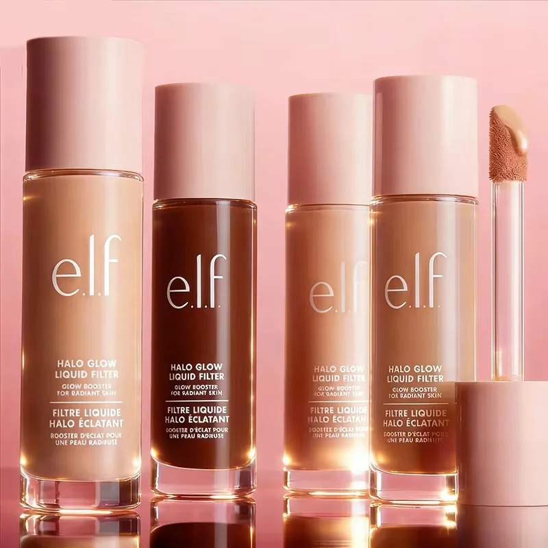 base-liquida-elf-halo-glow-com-filtro-3-novas-tonalidades-maquiagem-que-deixa-a-pele-saudavel-e-mais-radiante-produtos-de-beleza