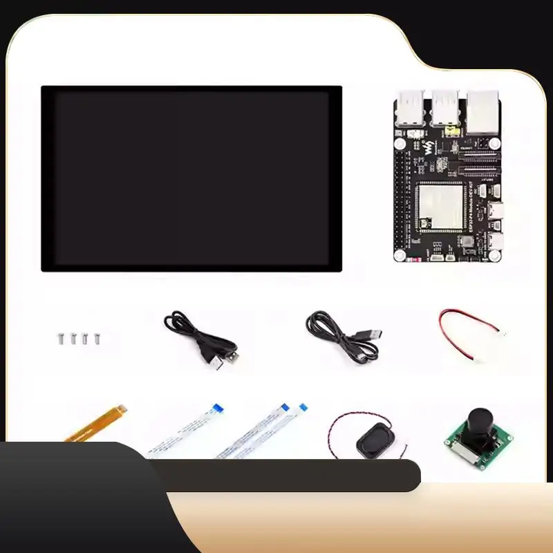 

Waveshare Interactive 10.1Inch ESP32-P4 Development Module With Wi-Fi6/BLE, Speaker, And RJ45 100M Ethernet Functionality-T44C
