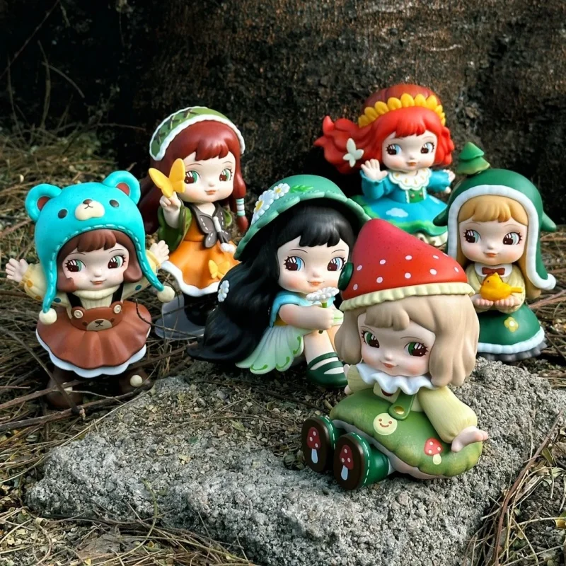 

Аутентичная в наличии Xia Lin Forest Son Series, модная игровая слепая коробка, фигурка, милое сердце, кукла, орнамент, детский подарок на день рождения