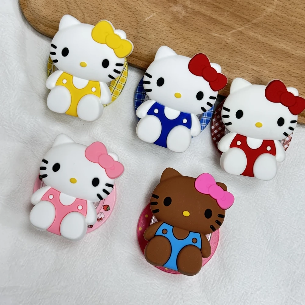 

Sanrio Hello Kitty милый мультяшный магнитный держатель Grip Tok Griptok подставка для телефона держатель для iPhone Samsung Magsafe Smart Tok
