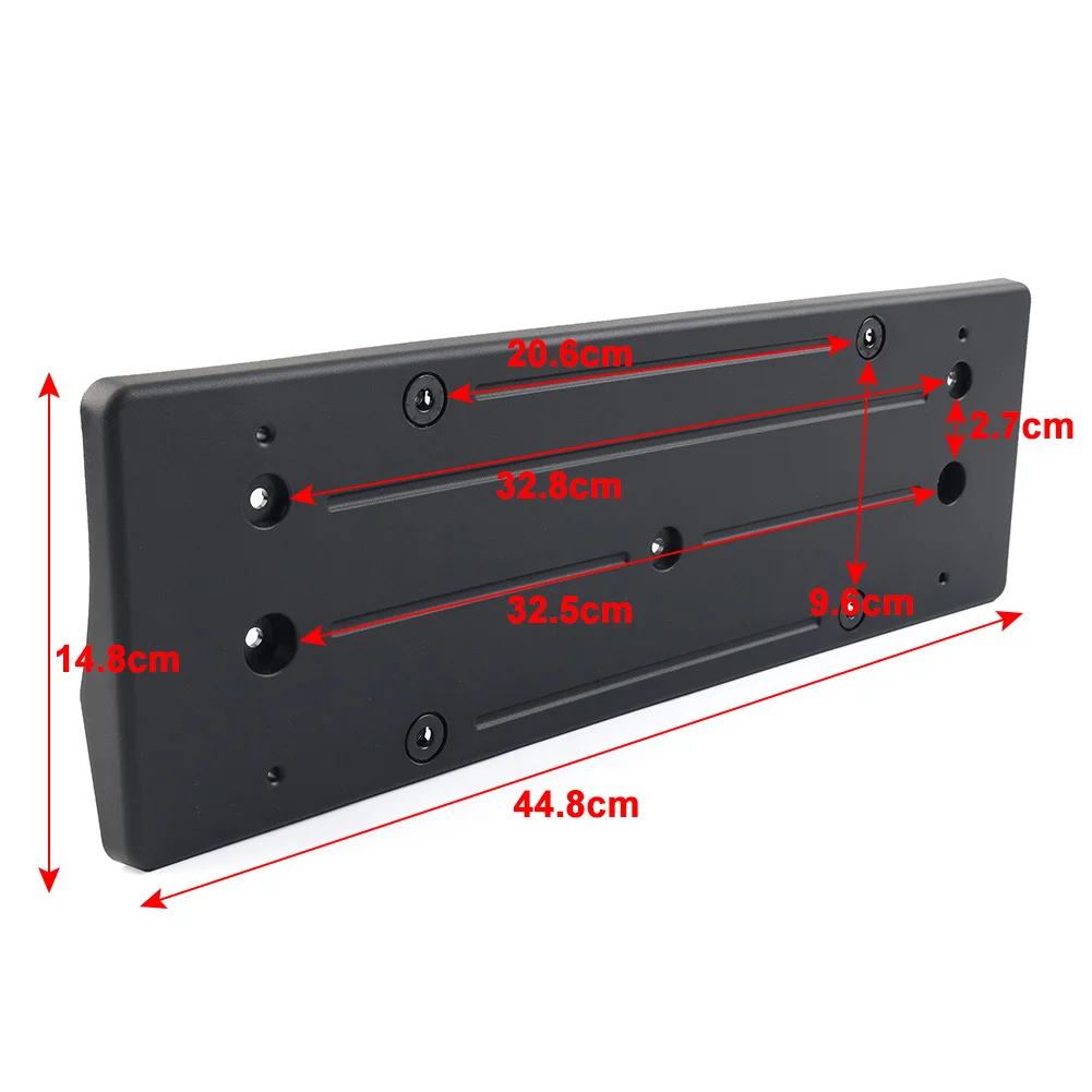 Accessories For Jaguar XJ 2010 2011 2012 2013 2014 2015 2016 2017 2018 2019 Car Front License Plate Mounting Holder Bracket