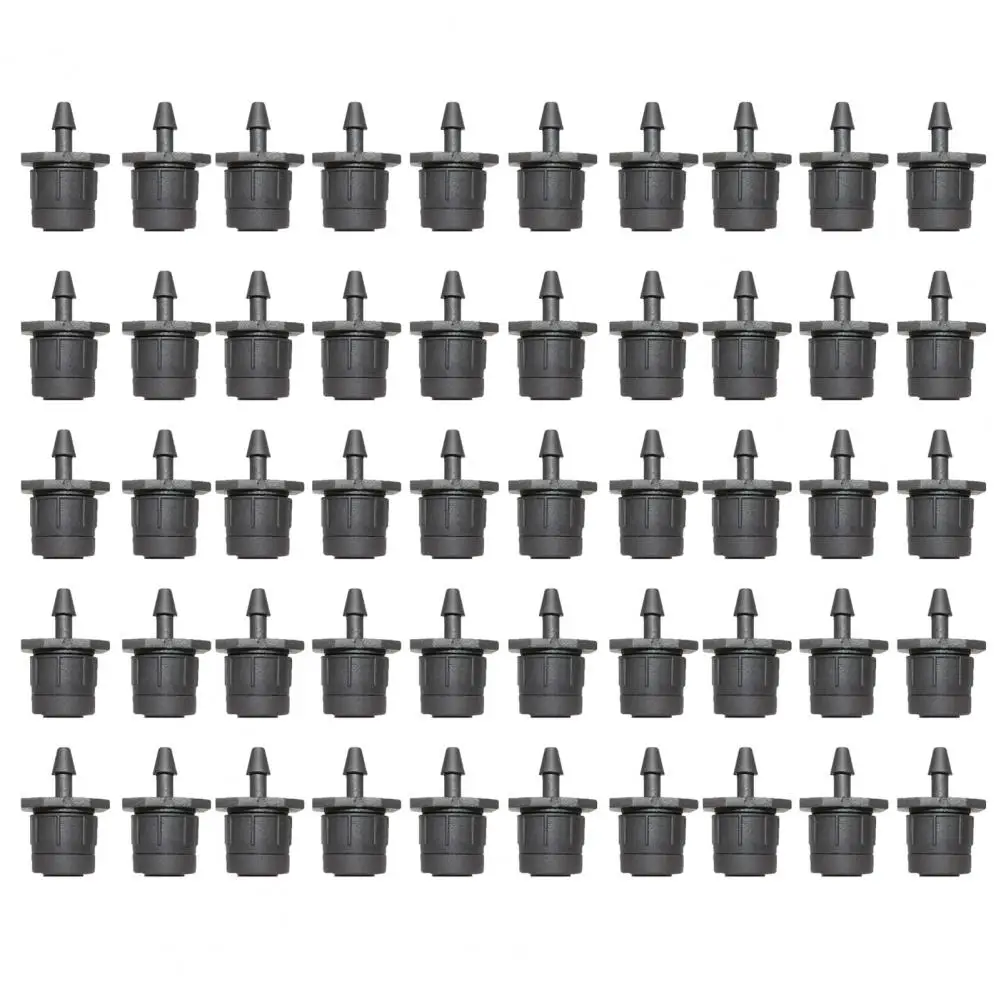 Irrigation Dripper Water Flow Adjustable Sprinkler Adjustable Micro Spray Drippers for Flower Bed Garden Lawn 360 Degree Circle