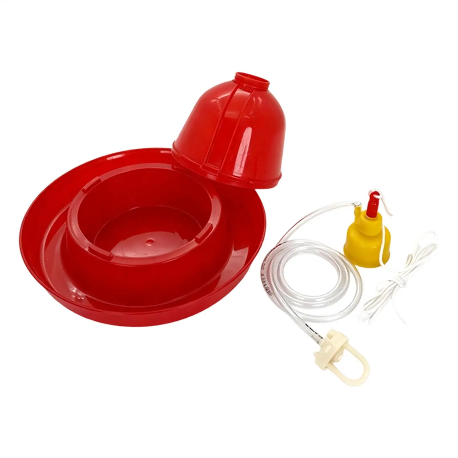 Automatic Waterer For Chickens Leak-Proof Thickened Quail Drinker Poultry Waterer For Duck Quail Goose Turkey Bird Poultry Coop