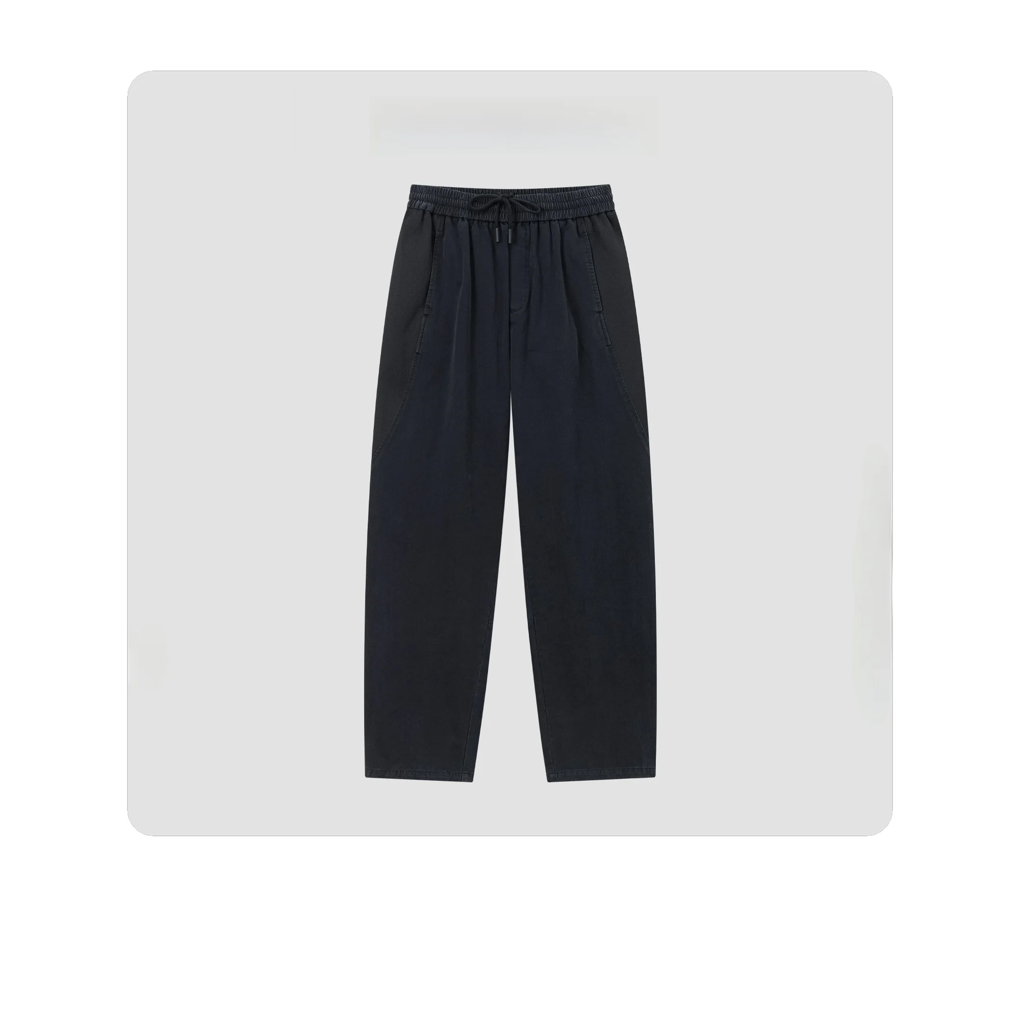 

Женские повседневные брюки Hua Jiyan Signal из 100% длинноволокнистого хлопка с эластичным поясом, универсальные, свободного кроя, для города