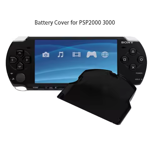 for PSP2000 PSP3000 Battery Cover Slim Plastic Battery Case for SONY PSP2000 PSP3000 Replacement Protective Battery Cap