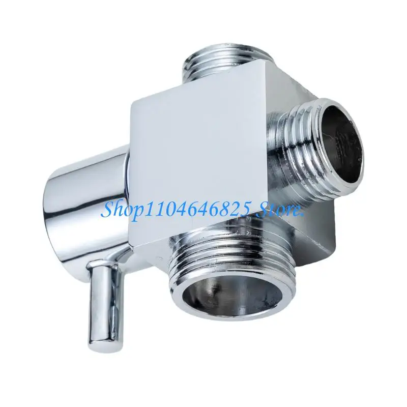 Corrosion Resistant Diverter Valves Brass Shower Switchers Simple Installation