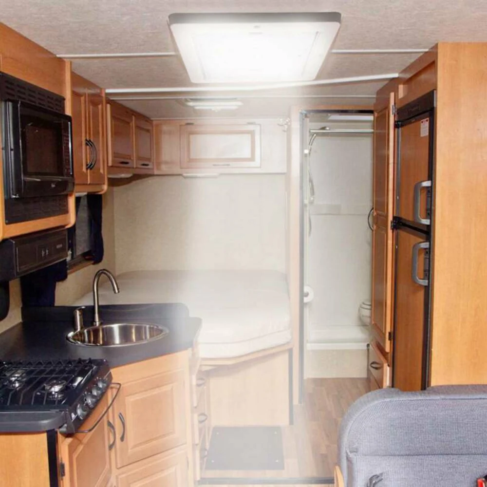 Precision RV LED Interior Roof Light For Caravan Motorhome Camper Van Boat 10W 6000K White