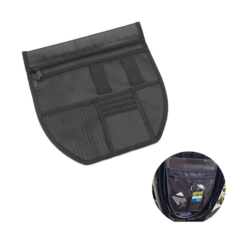 AB61-Motorcycle Scooter Seat Bag Seat Bag Canvas Bag Under Seat Organizer Document Small Object Storage Bag For NMAX 155