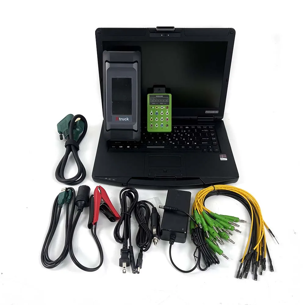 CF53 Laptop+Xtruck Chassis Inspection ZF Function Reading Code for Heavy Duty Truck Fast SINOTRUCK Diagnostic Tool
