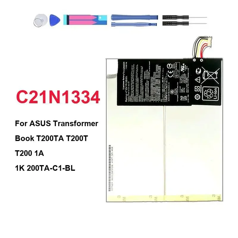 

Tablet Battery C21N1334 4840mAh For Asus Transformer Book T200TA T200T T200 1A 1K 200TA-C1-BL Tablet PC