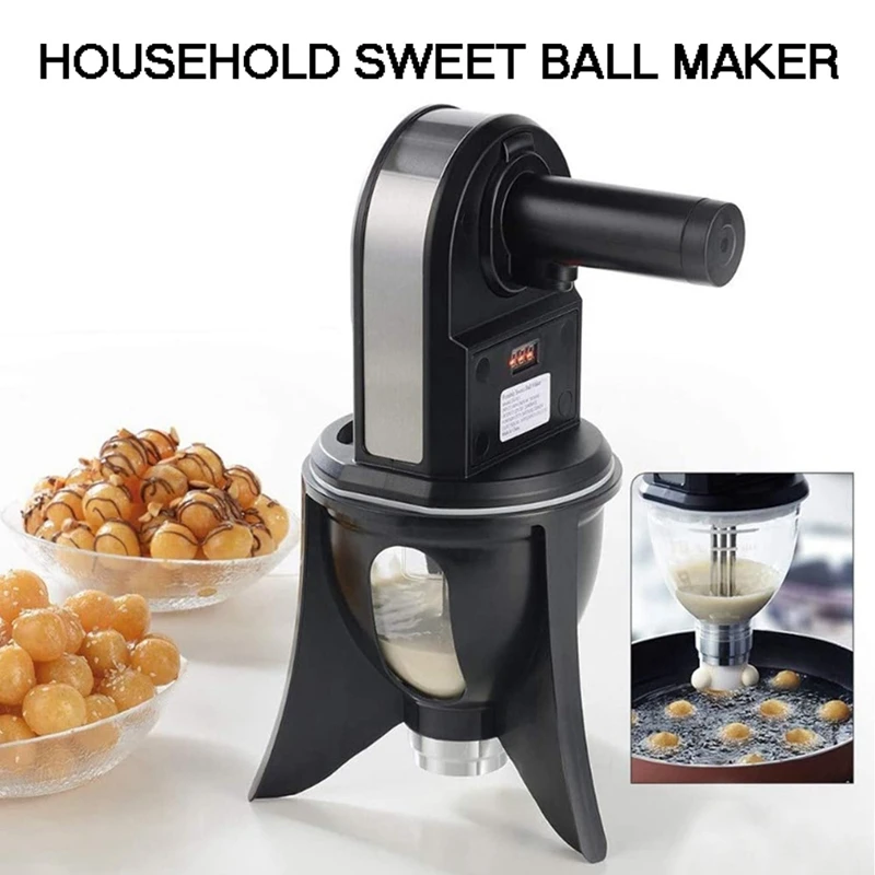 Household Sweet Ball Maker Small Automatic Dumpling Machine Meatball Maker Making Fish Meat Ball Forming Machine Durable UK Plug