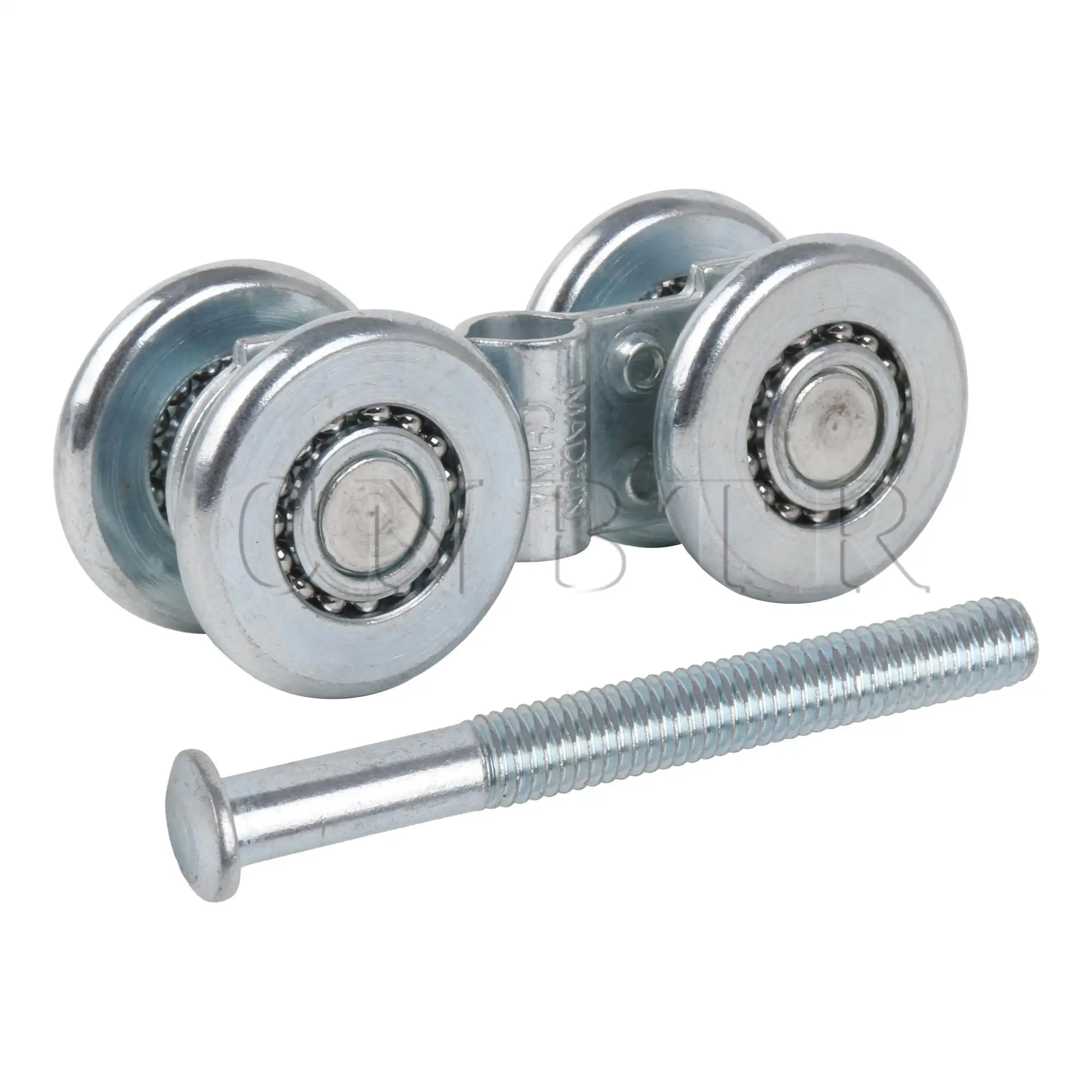 CNBTR Steel Trolley Hanger Rigid Bearings Roller Sliding H3-3 for Barn Door