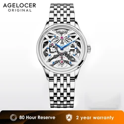 AGELOCER Original Schwarzwald Watch 36mm Luxury Automatic Mechanical Watch Birthday Gift for Men or Women