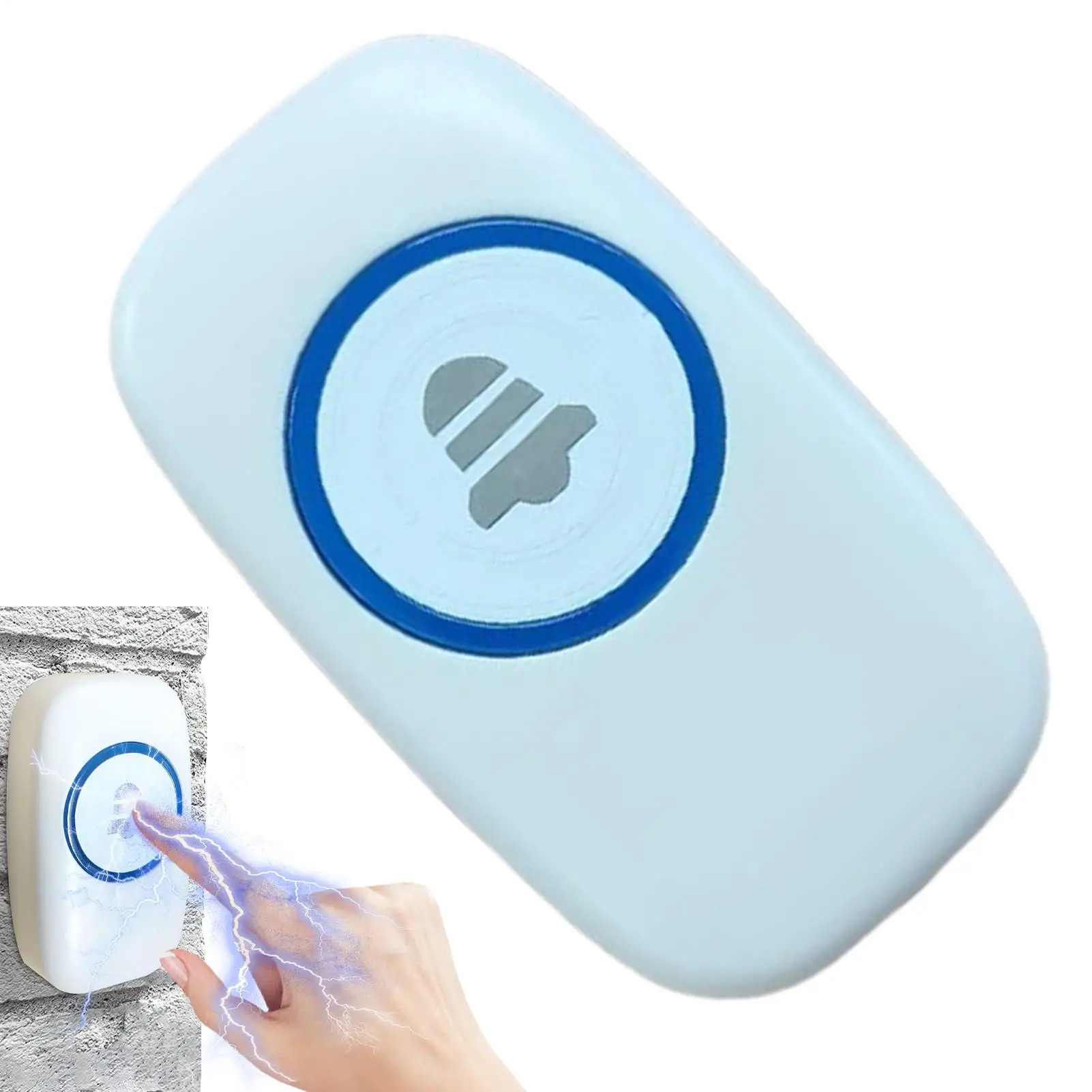 Shock Prank Türklingel, Elektroschock-Streich-Spielzeug für Erwachsene, Witz-Gadget, praktisches lustiges Spiel für Frauen, Männer, Kinder, Familienbüro