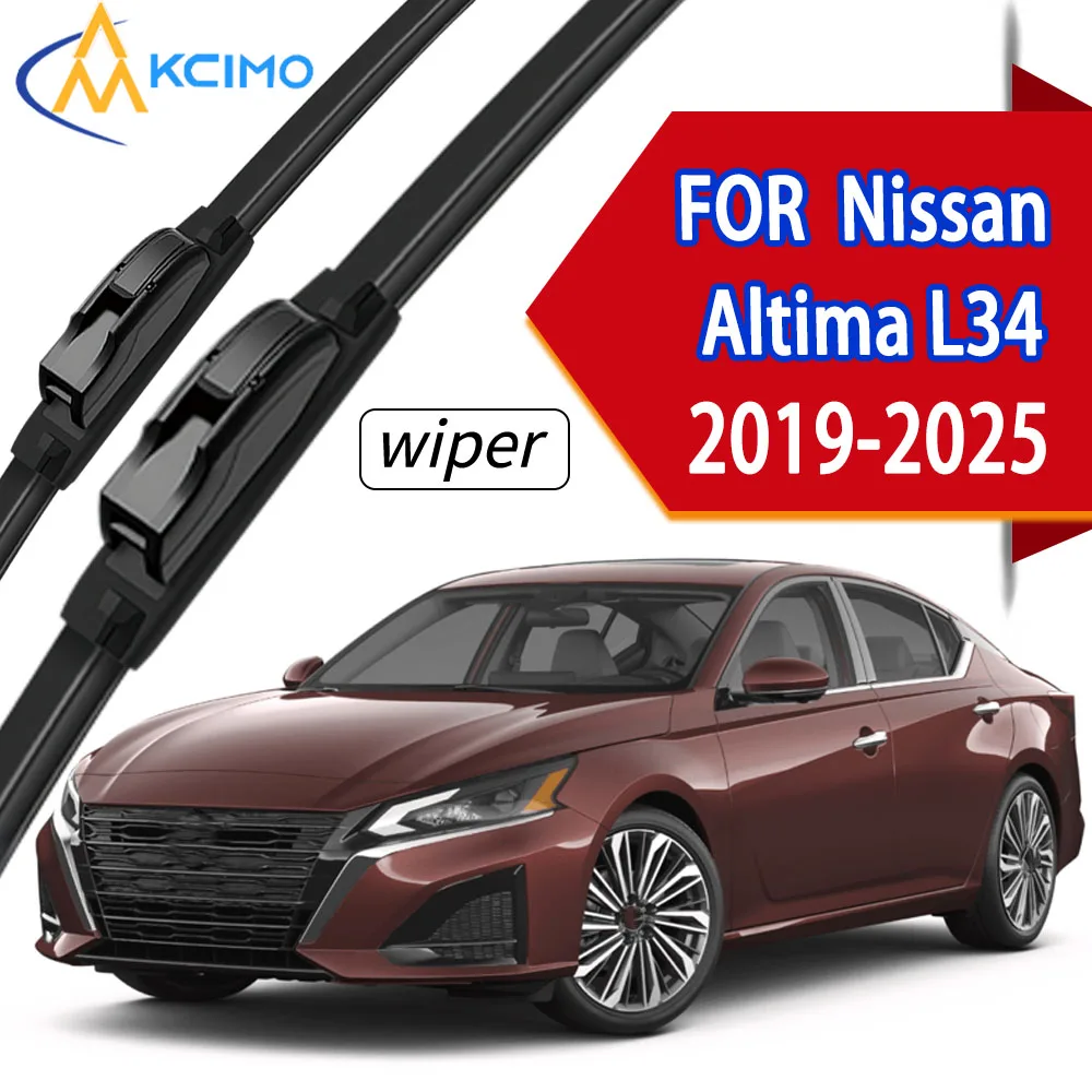 

Premium All-Season Front Windshield Wiper Blades, OEM Replacement for Nissan Altima L34 2019-2025