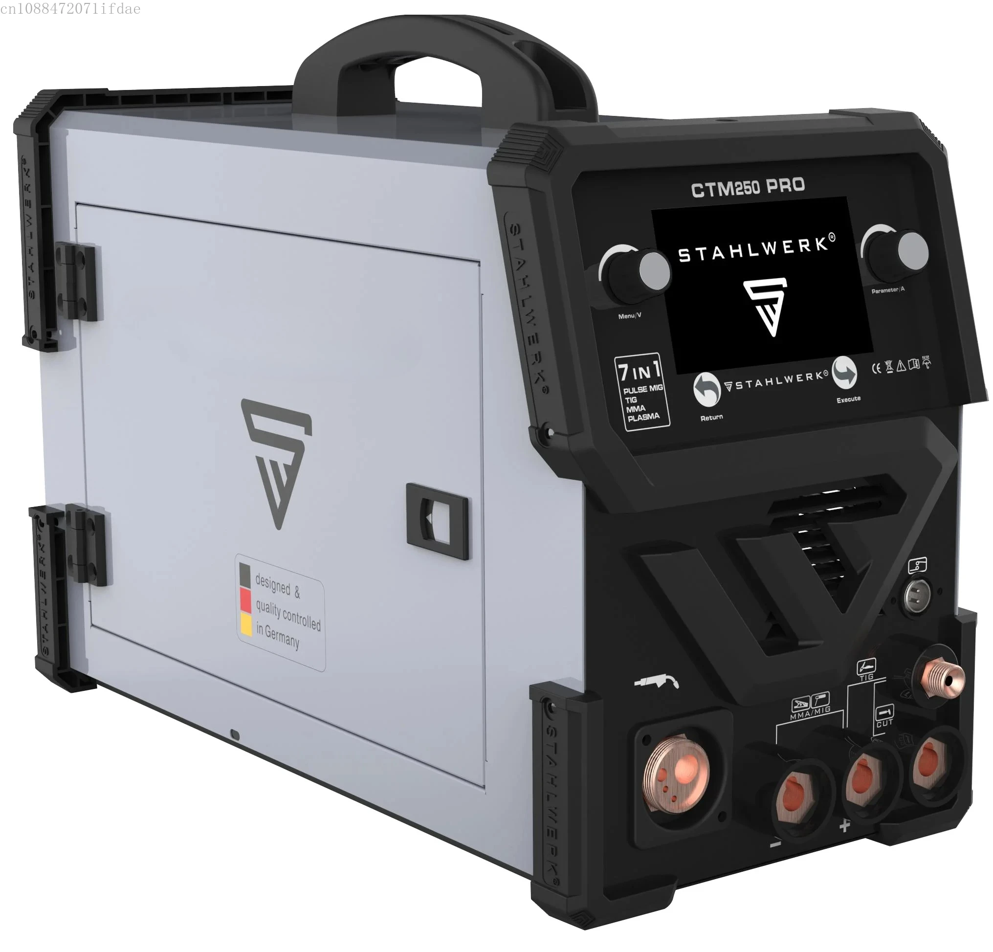 

Stahlwerk CTM250pro 7IN1 MIG TIG MMA plasma cutting multifunctional aluminum welding machine