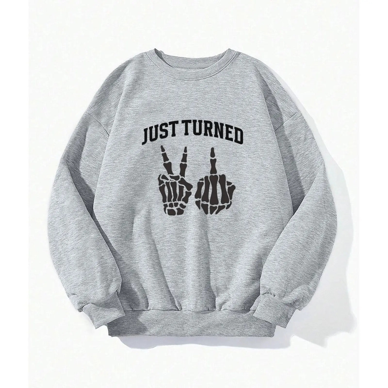 

Women's Sweatshirts O-Neck Printed Pattern Loose Casual Sports Pullovers Comfortable Velvet Long Sleeve Sweater Winter For Women