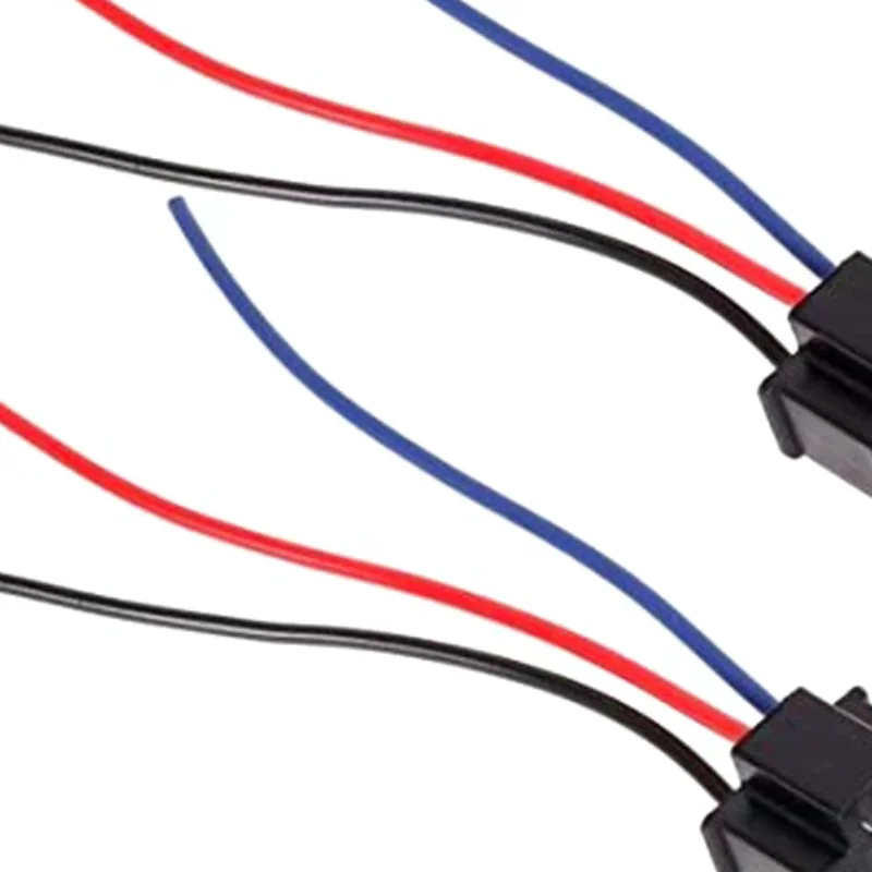 

9003 H4 Патрон для лампы Мужской разъем адаптера Автомобильные фары Противотуманные фары Мужской адаптер Разъем жгута проводов Разъем для фар