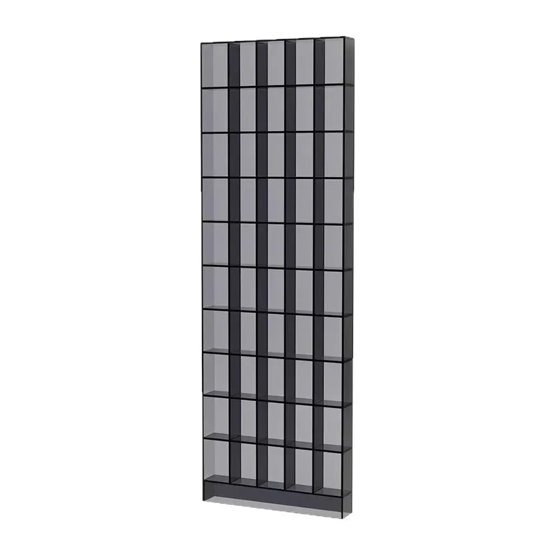 Small Bogu rack living room against the wall New Chinese tea set storage rack ornament shelf display cabinet
