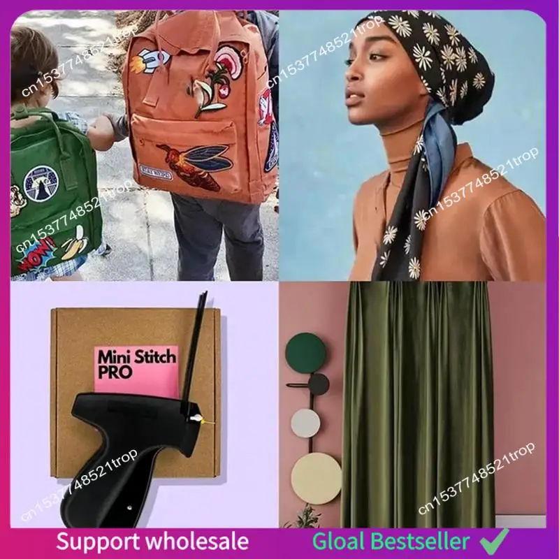 مسدس علامات A38M - مسدس غرز ناعم للملابس - مجموعة أدوات بداية الغرز الصغيرة - مسدس علامات للملابس للخياطة السريعة