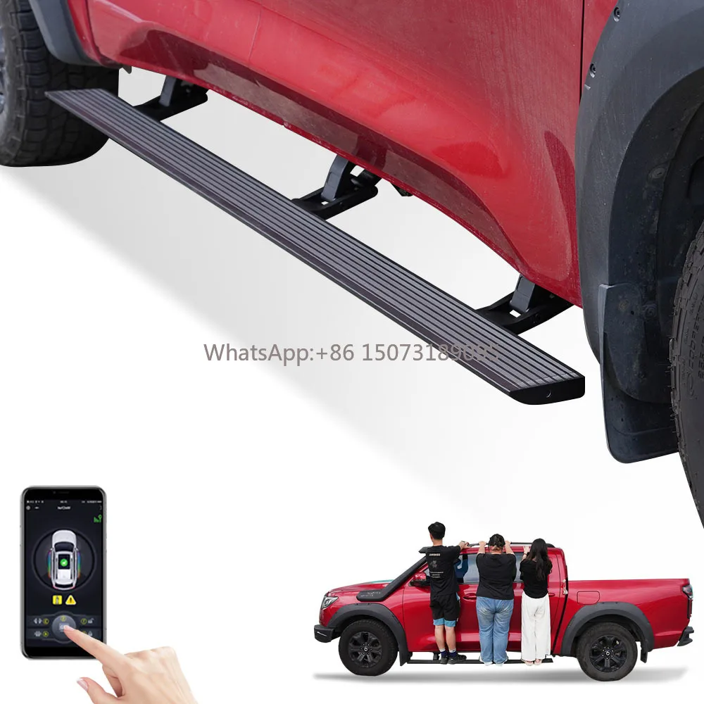 

Super Price LED Lights Car Padel SideSteps Electric Retractable Running Boards for 20 GWM Poer-Cannon