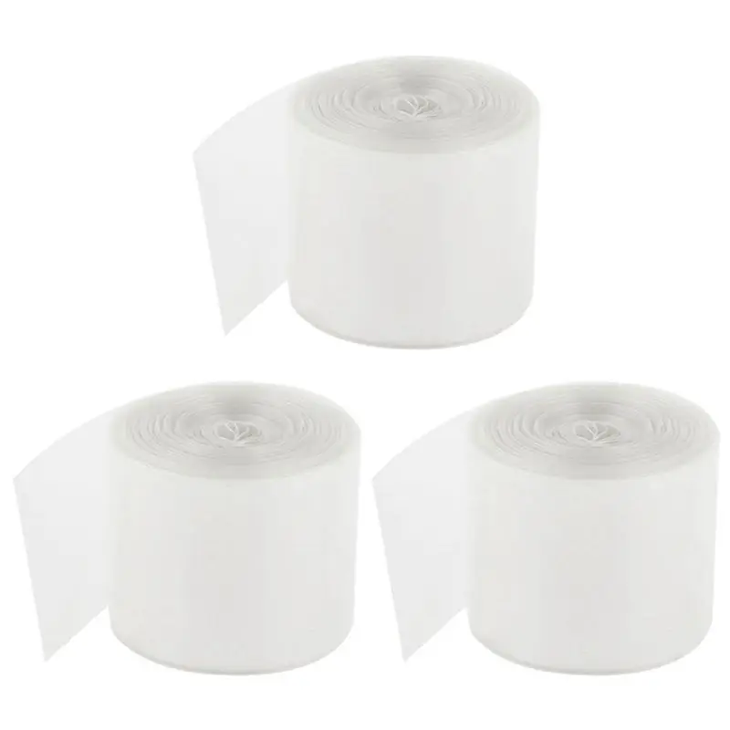 

3X Pvc Heat Shrink Tubing Tube 70Mm For 4 X 18650 Shrink Film 5M Clear