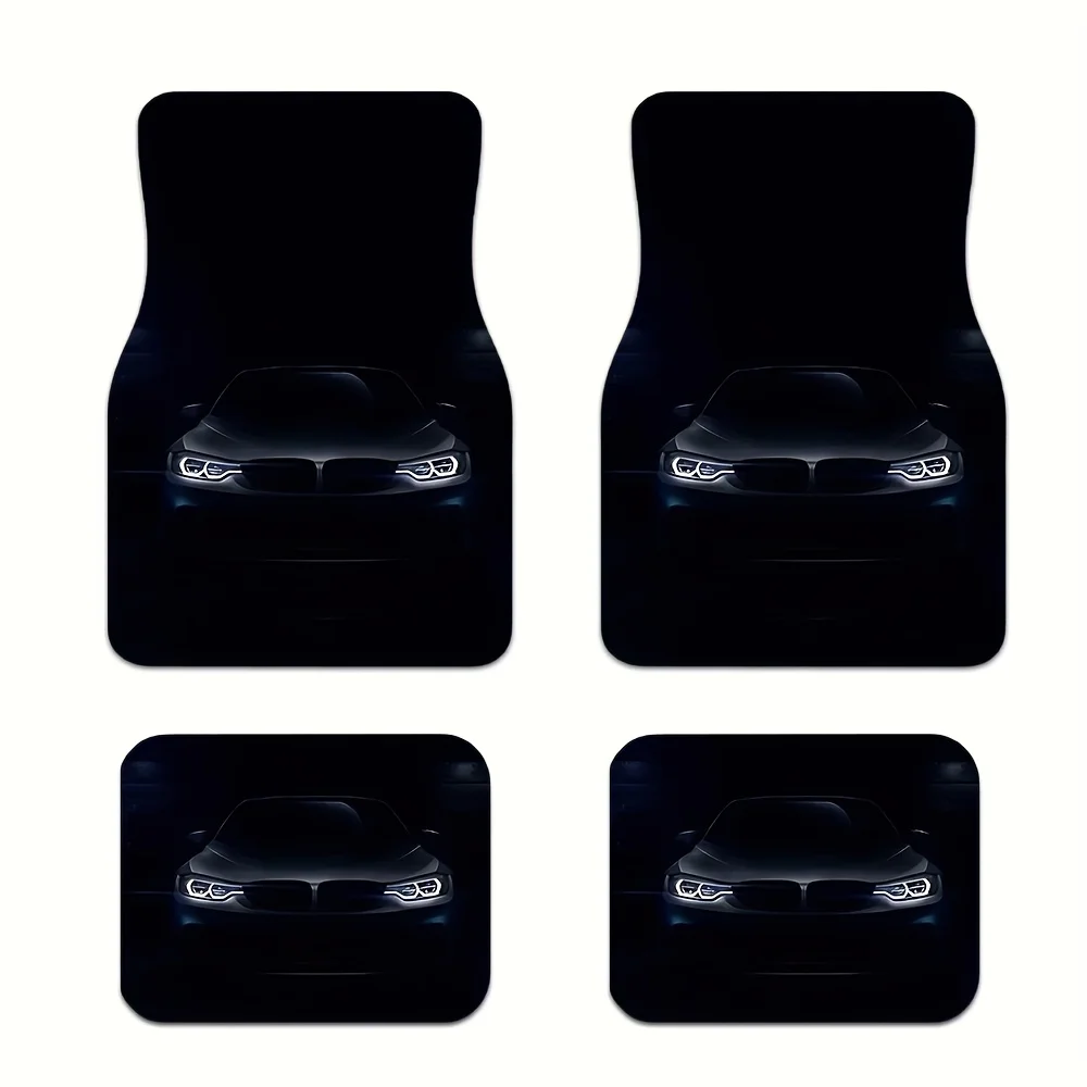 This Set Of Four For Bmw-Style Car Floor Mats Is Visually Stunning! Each Design Is Attractive And Captivates Everyone Who Sees T
