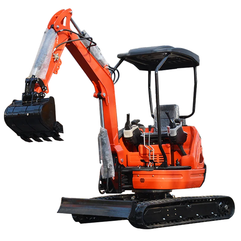 Escavatore cingolato Ingegneria Piccolo escavatore Mini escavatore da 2,5 tonnellate Mini escavatore personalizzato Scavatore personalizzato
