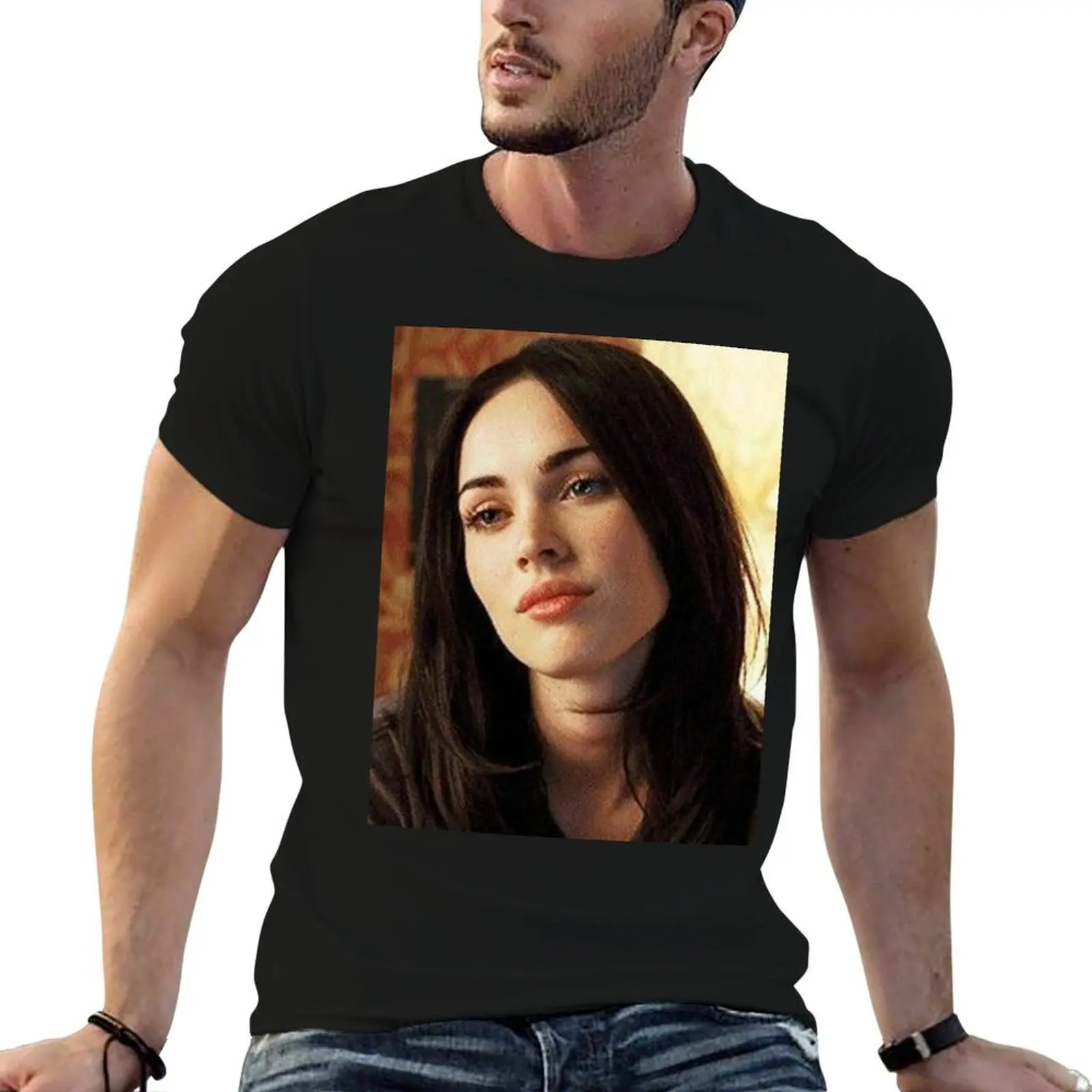 

megan fox T-Shirt man t shirt summer mens graphic t shirts T-Shirt