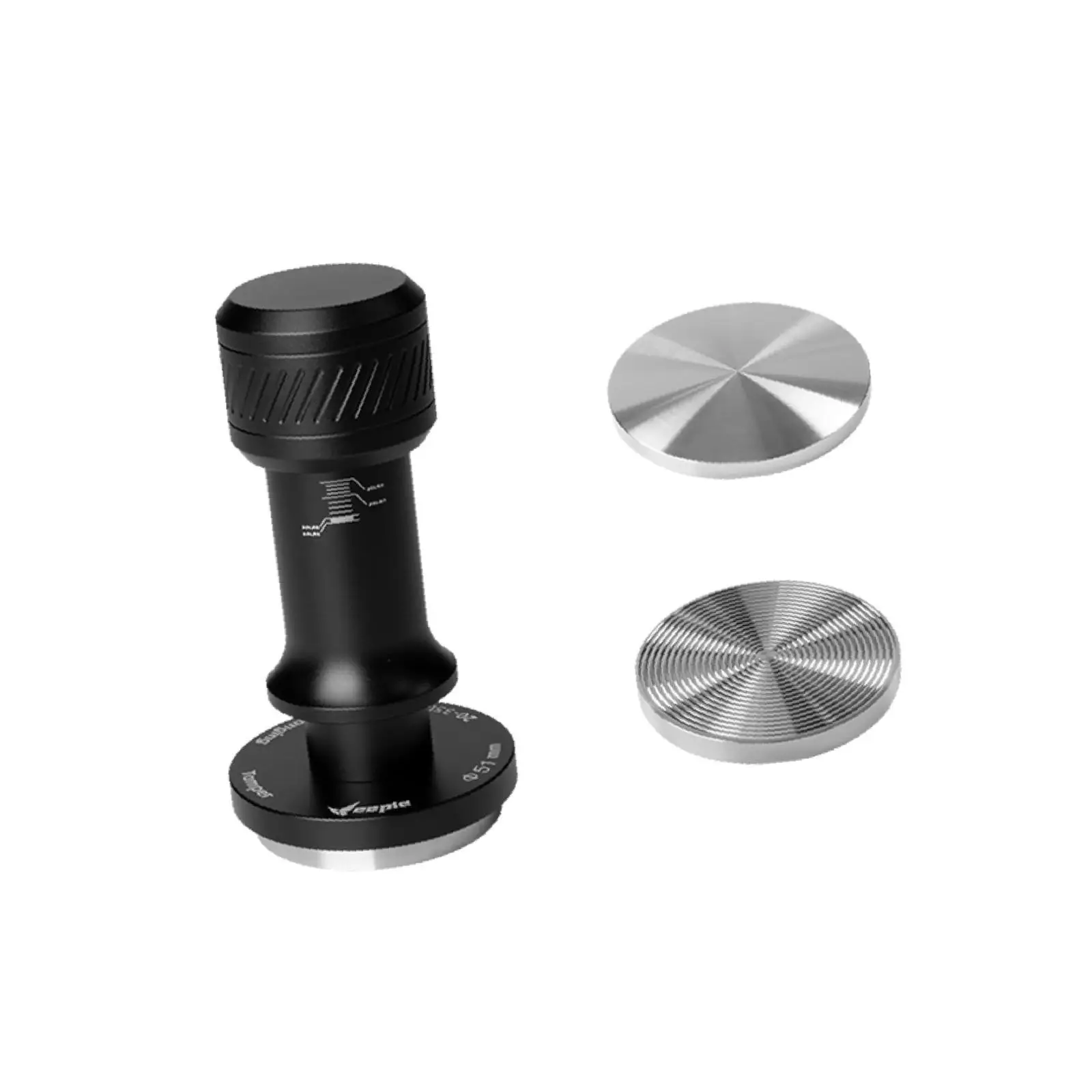 Coffee Tamper Coffee Powder Distributor 20-35lbs Adjustable Pressure Universal