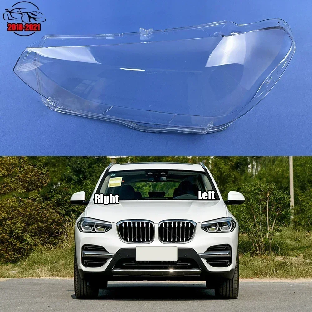 

Для BMW X3 X4 G08 2018-2021 крышка фары прозрачная маска корпус фары линзы из плексигласа заменить оригинальный абажур