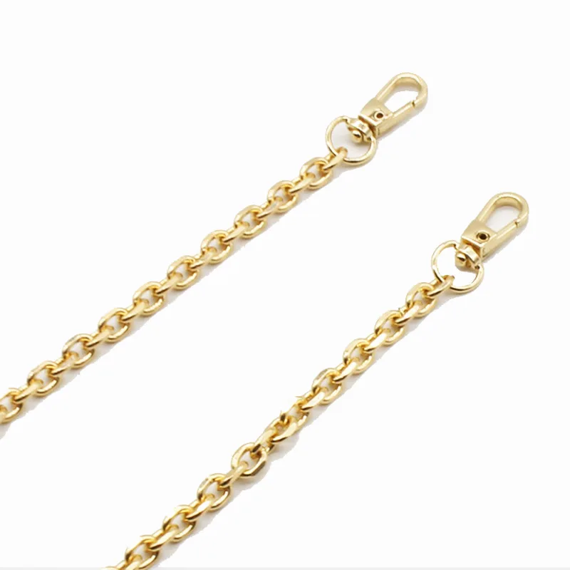 316L Stainless Steel Solid Metal Cable Link Bag Chain Protector Strap Accessories Bandage IP Gold Plated Silver Women Kpop DIY