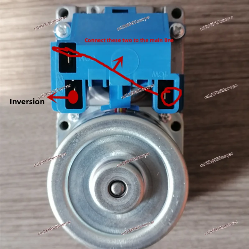 Micro-particle fireplace feeding motor 25w feeding Jiaolong RPM5 to upgrade coarse shaft