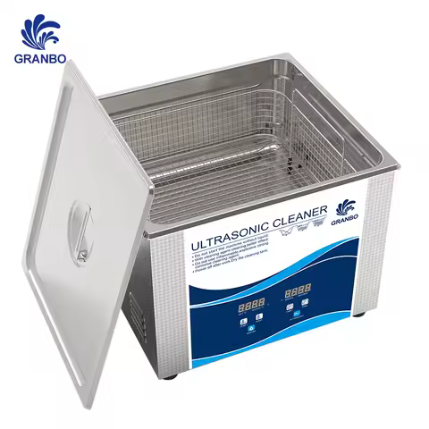 Granbo Ultra Sonic Cleaning Machine 15L Digital Control 360W 540W 40KHz 110~220V Ultrasound Cleaner Bath Fast Shipping