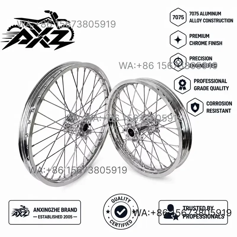 For Wmwmnu 17x2.5 17x3.0 Front Rear Supermoto Wheel Set CNC Aluminum Rims  Altis Sigma Light Bee Talaria Sting R