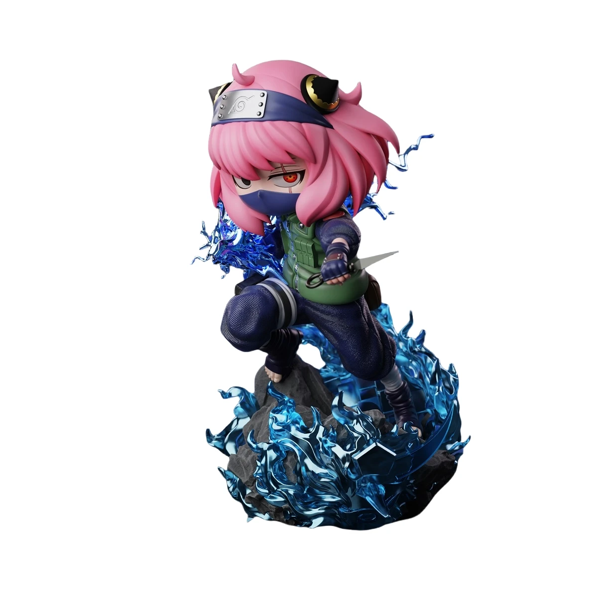 

Zh Studio Gk Anya Forger Cos Series Masked Girl Anime Action Figure Collectible Statue Ornament Garage Kit Model Toys Gift