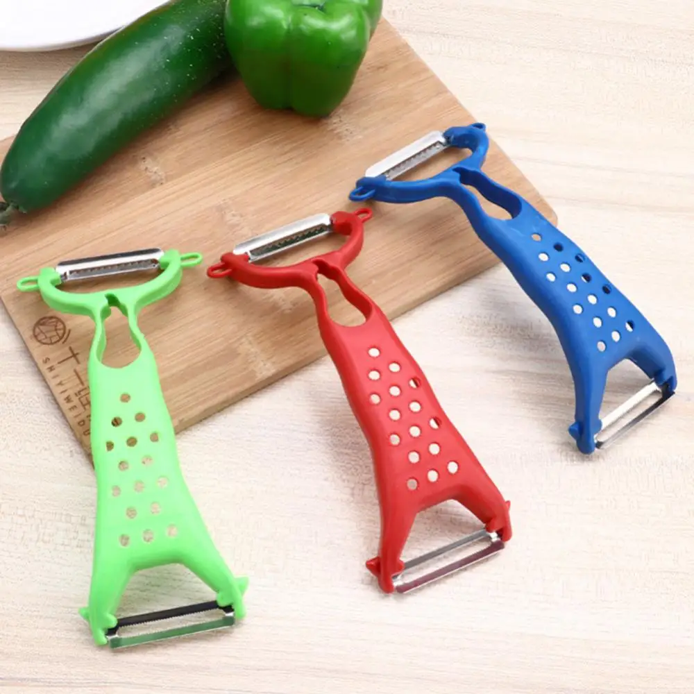 3PCS Fruit Peeler Multi-Function Vegetable Grater Hand Slicer Cutter Cucumber Carrot Potato Knife Kitchen Tools Random Color