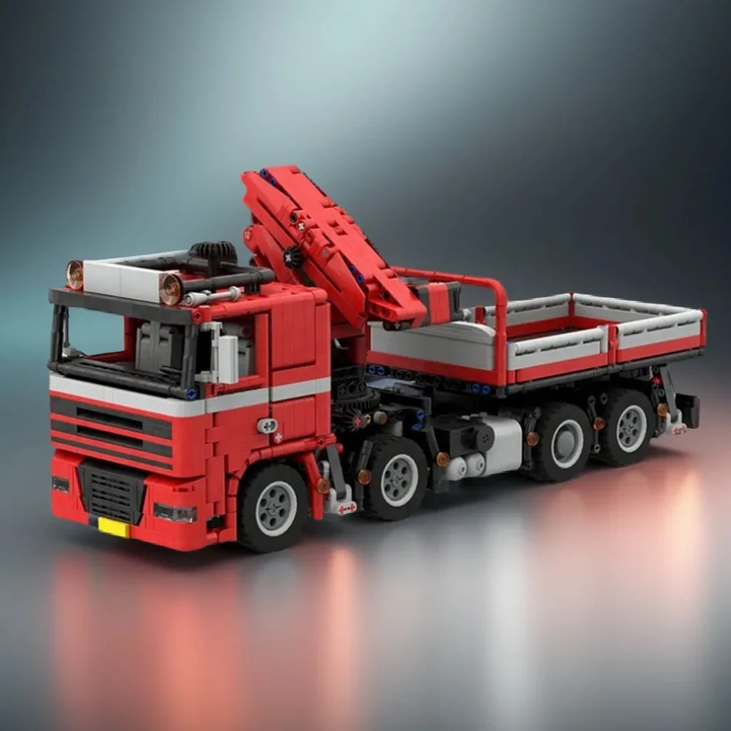 

2359PCS MOC DAFes XF Foldable Crane Versatile DIY Model Building Blocks Birthday Toys Gift