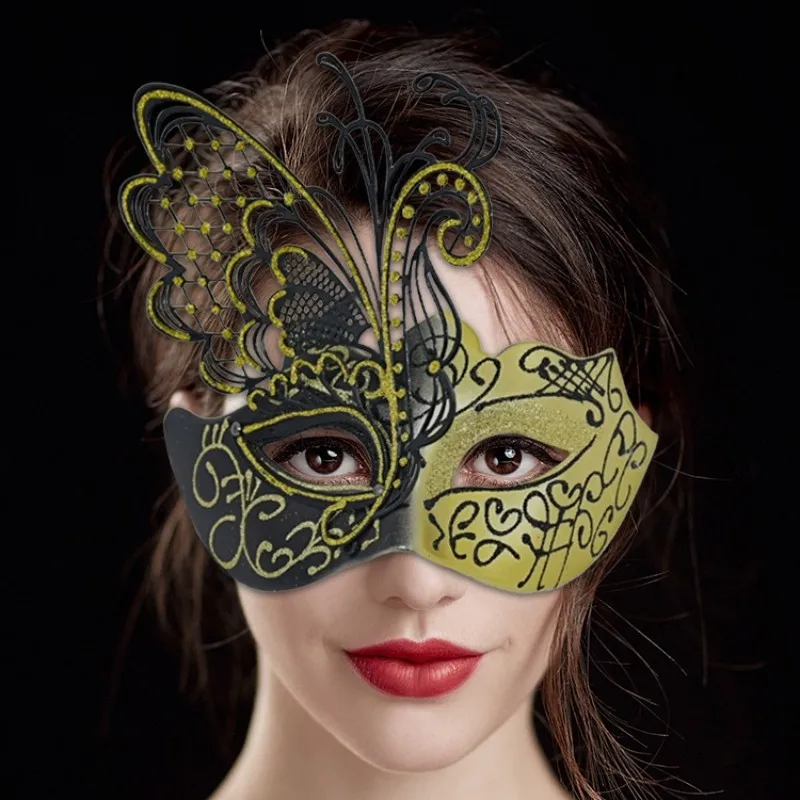 Butterfly mask halloween wrought iron hollow