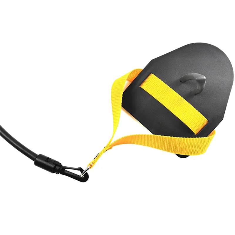 Y49A-Swimming Trainer Resistance Rope Swimming Training Belt Swimming Simulation Train Yellow 20 Pounds