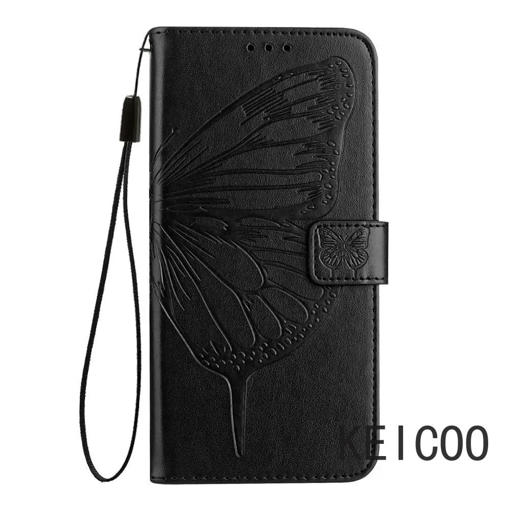 قلاب منقوش على شكل فراشة ، فتحات للبطاقات ، ، غطاء محفظة هاتف ، مناسب لماكينة TCL 20R ، 40T ، 40T ، 50 r ، من من من من من من ، من ، من ، إلى ، ، من ، إلى ، ستيلوس 5G