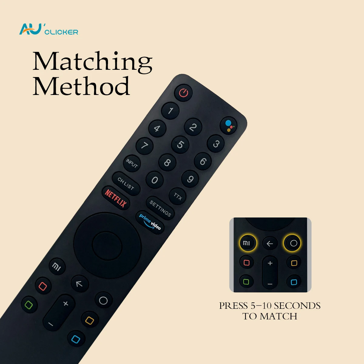 XMRM-010 Smart Voice Remote Control replacement for Xiaomi TV L65M5-5ASP L32M5-5ASP L43M5-5ASP L55MS-5ASP