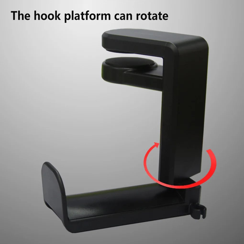 سماعة حامل ABS صنعة سماعة جبل الحرفية وحدة تخزين قابلة للتعديل رف مفيد تركيب سماعة حامل