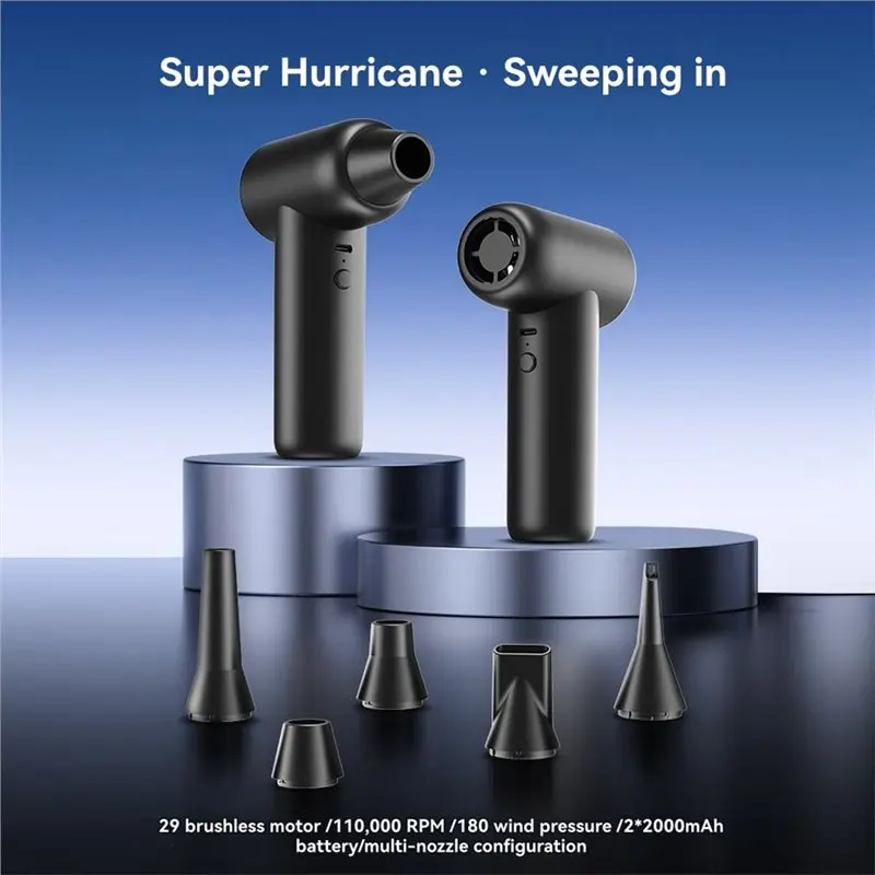 ABJY-Mini المحمولة 110000 دورة في الدقيقة منفاخ الهواء النفاث مروحة تربو الكهربائية توربو منفاخ الهواء منفضة نظافة لوحة المفاتيح تنظيف السيارات