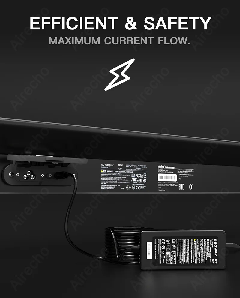 Original Segway 42V 1.7A Charger For Xiaomi M365/Pro For Ninebot G2 G30 ES2 ES4 E22 G30LP T15 F30 F40 F2 D28 D38 Power Adapter view 5