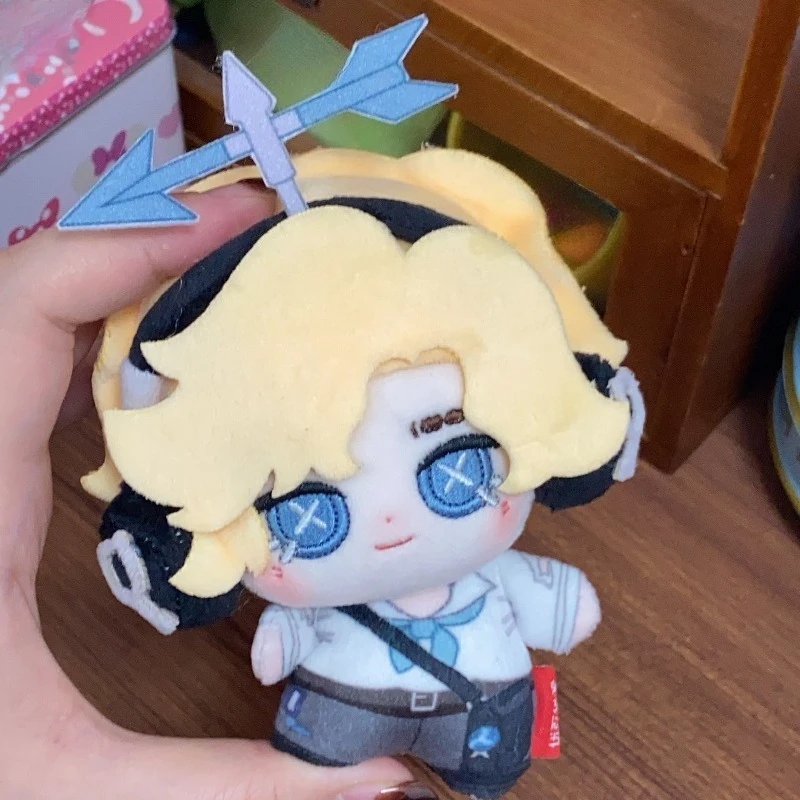 

10cm Anime Game Identity V Kawaii Cosplay Soft Cotton Doll NuNu Body Meteorologist Cartoon Mini Toy Figures Fans Collection Gift